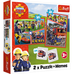 Pusle – 2in1 + memod – Fireman Sam's Team Trefl...