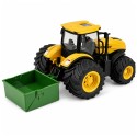 Kollane põllutraktor väetisekülvikuga 1:24 | MIU.ee