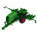 Kollane külvikuga põllutraktor tulede ja helidega 1:24