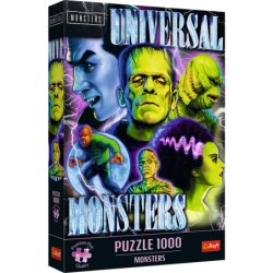 Pusle – 1000 Premium Plus – Monster Trefl 12070