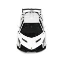 Valge Lamborghini Veneno puldiga sportauto 1:24