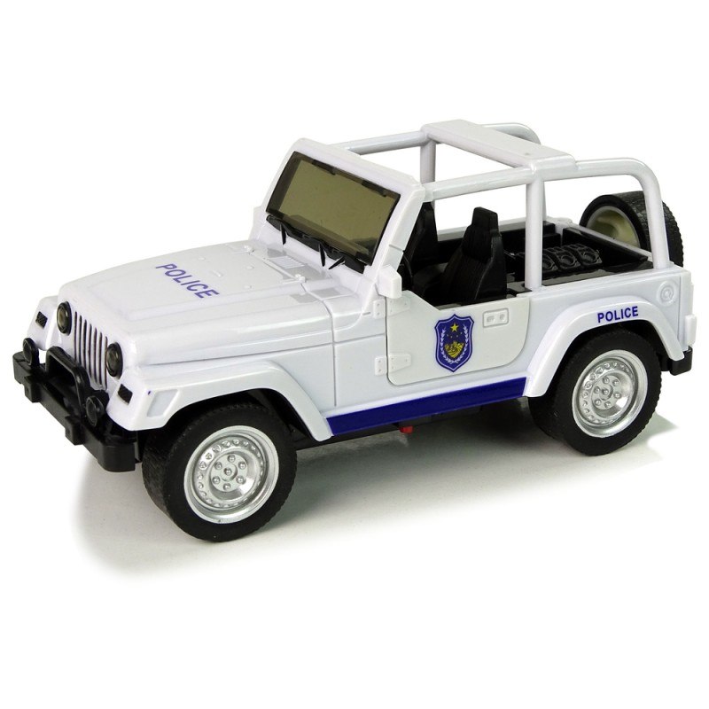 Valge politsei maastikuauto lastele | MIU.ee