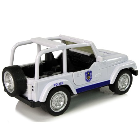 Valge politsei maastikuauto lastele | MIU.ee
