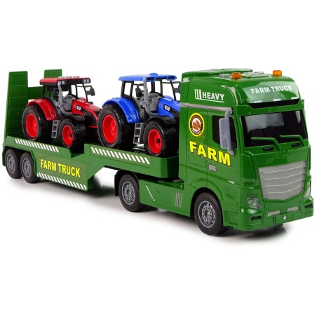 Talusõidukite komplekt veoauto ja 2 traktoriga