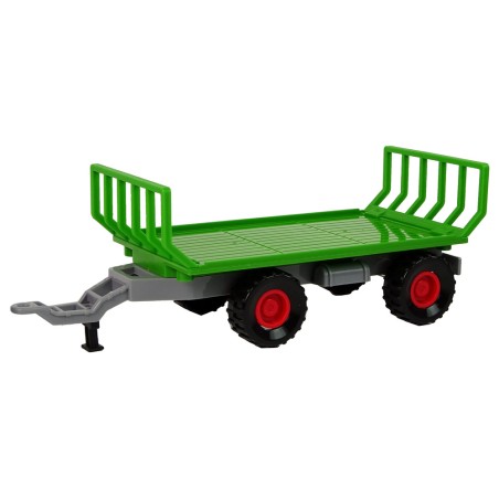 Mängutraktor kahe haagisega ja helidega