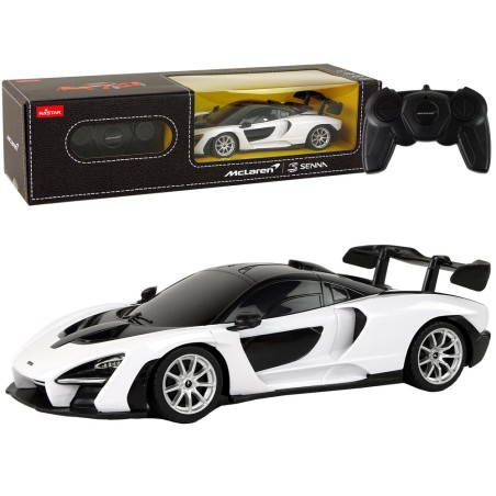 Valge McLareni kaugjuhitav mudelauto Rastar Pilot 1:24