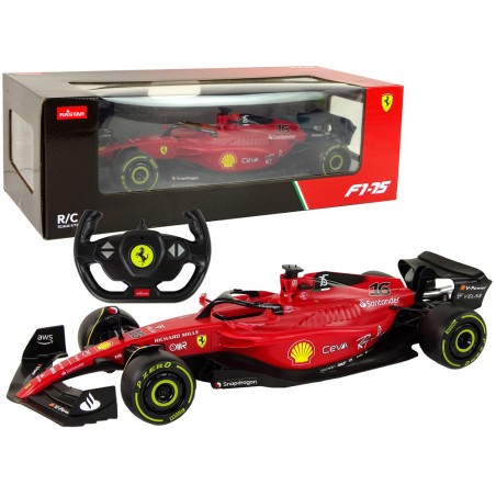 Rastar punane Ferrari F1 kaugjuhitav võidusõiduauto 1:12
