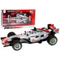 Hõbedane võidusõiduauto 1:9 helide ja tuledega