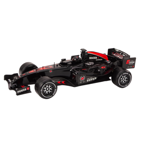 Must F1-võidusõiduauto 1:10 helidega
