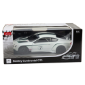 Valge Bentley Continental GT3 kaugjuhitav sportauto 1:14