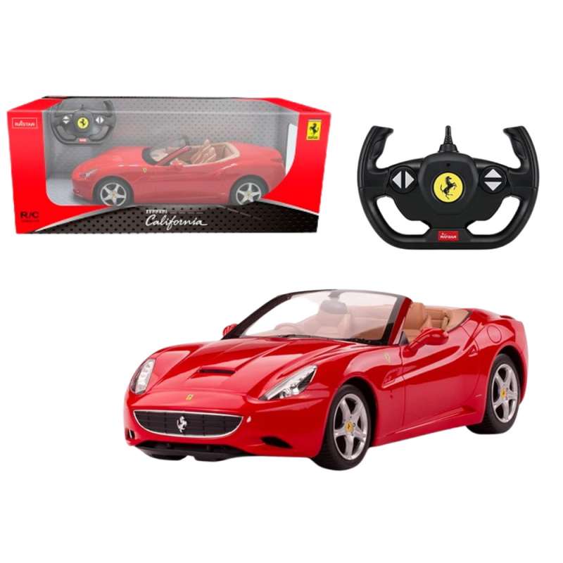 Ferrari California kaugjuhitav mudelauto punane 1:24