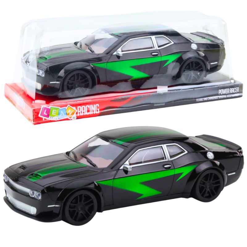 Must-roheline sportauto tagaveoga
