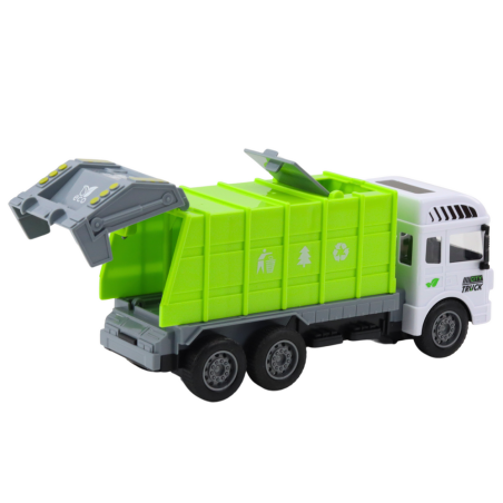 Heleroheline kaugjuhitav RC prügiauto 1:24