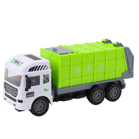 Heleroheline kaugjuhitav RC prügiauto 1:24