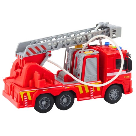 1:16 tuletõrjeauto redeli, valguse ja veepihustusega