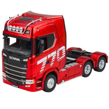 Punane Scania Huina 1501 kaugjuhitav veoauto, 1:18