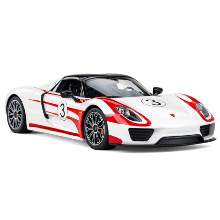 Valge Porsche 918 Spyder kaugjuhitav auto 1:14 | Rastar