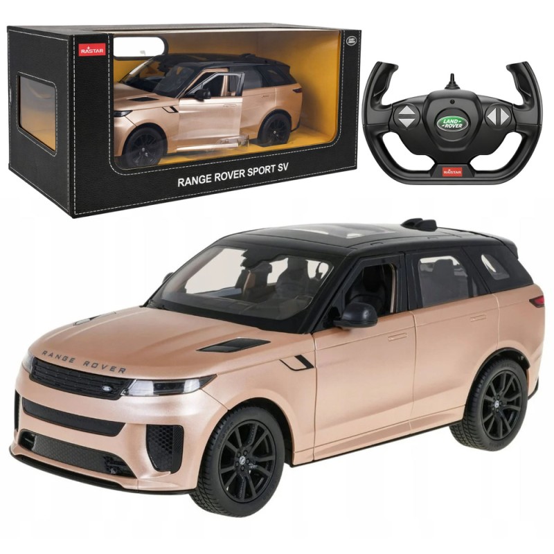 Kuldne Range Rover Sport SV RC-auto 1:14 | Rastar
