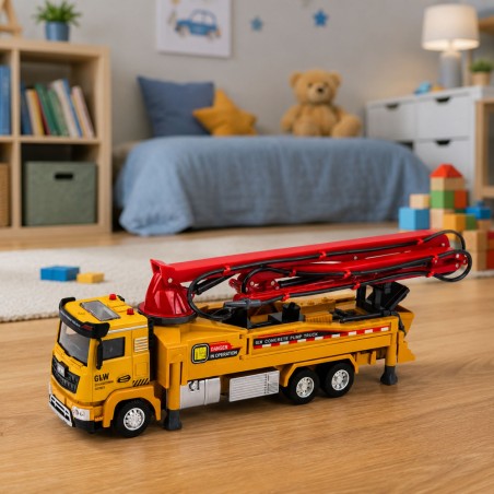 Betoonipumpauto 1:40 tulede ja helidega | MIU.ee