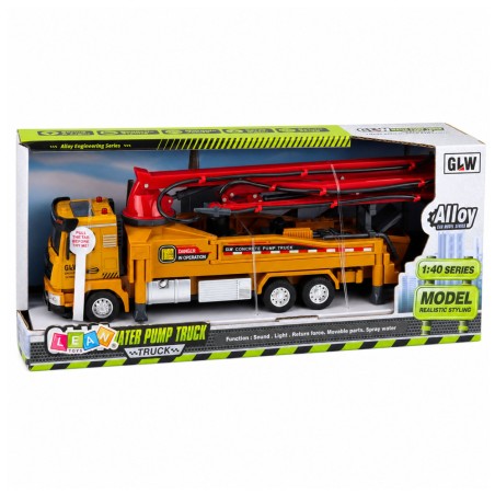 Betoonipumpauto 1:40 tulede ja helidega | MIU.ee