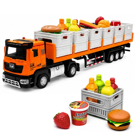 Oranž toiduveoauto 1:40