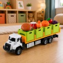 Roheline toiduveoauto 1:55 nelja transpordikastiga