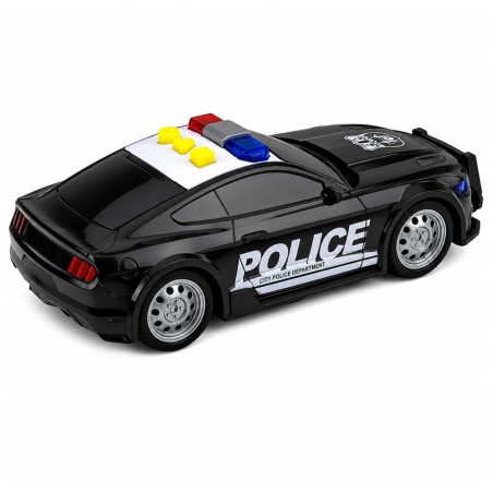 Must politseiauto tulede ja heliga 1:32