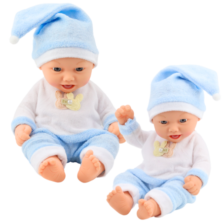 Sinises pidžaamas beebinukk 24 cm