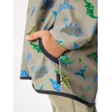 Laste softshell jope fliisvoodriga Basic, khaki-dino