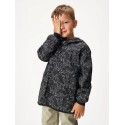 Laste softshell jope fliisvoodriga Basic, must-dino