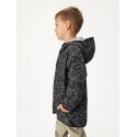 Laste softshell jope fliisvoodriga Basic, must-dino