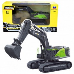 Huina metallist roomikekskavaator Green 1:50