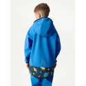 Laste softshell jope fliisvoodriga Basic, sinine-dinosaurused