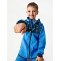 Laste softshell jope fliisvoodriga Basic, sinine-dinosaurused