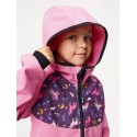 Laste softshell jope fliisvoodriga Basic, roosa-ükssarvikud