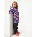 Laste softshell jope fliisvoodriga Basic, flowers