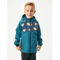 Laste softshell jope fliisvoodriga Basic, cobalt/kapibaara