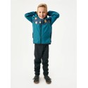 Laste softshell jope fliisvoodriga Basic, cobalt/kapibaara