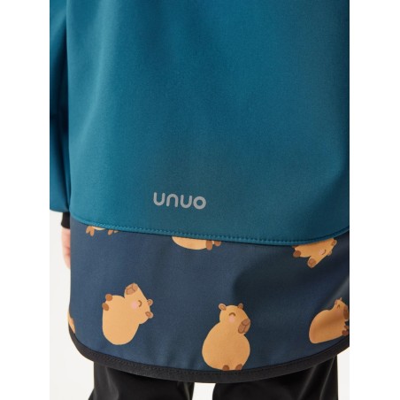 Laste softshell jope fliisvoodriga Basic, cobalt/kapibaara