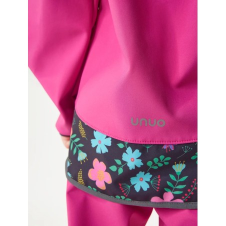 Laste softshell jope fliisvoodriga Basic, fuksia-lilled