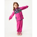 Laste softshell jope fliisvoodriga Basic, fuksia-lilled