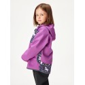 Laste softshell jope fliisvoodriga Basic, lilla/ükssarvikud