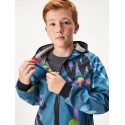 Laste softshell jope fliisvoodriga Basic, cobalt-fantasy