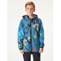 Laste softshell jope fliisvoodriga Basic, cobalt-fantasy