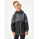 Laste softshell jope fliisvoodriga Street, must/hall