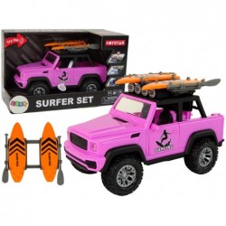 Maastikuauto 1:14 Friction Drive Pink Surfing