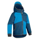 Laste softshell jope fliisvoodriga Street, cobalt-türkiis