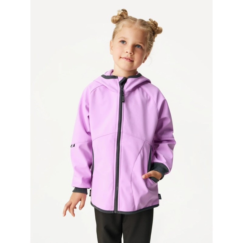 Laste softshell jope fliisvoodriga Street, lilla