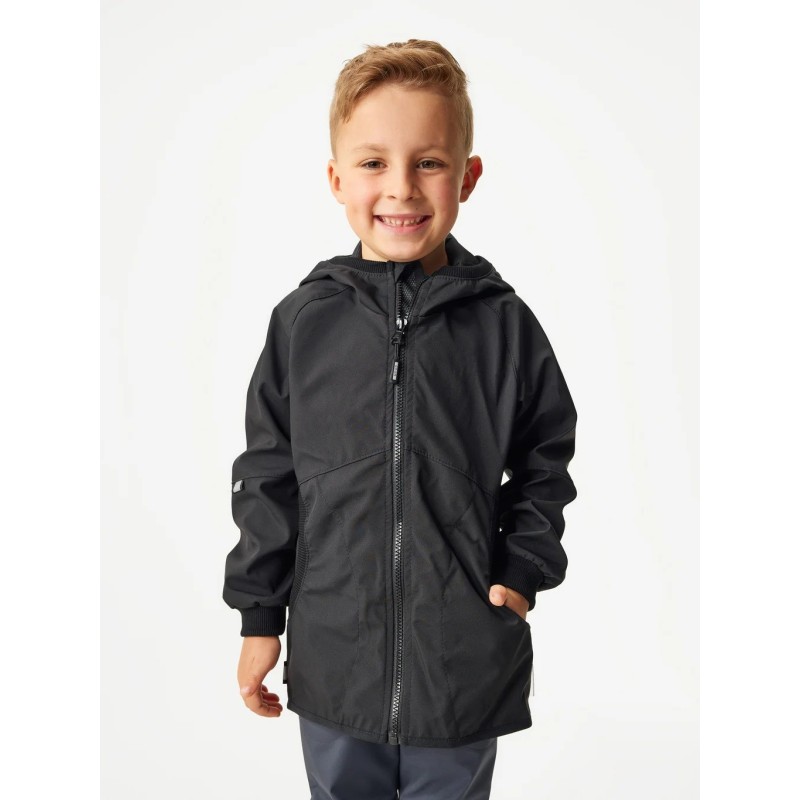 Laste softshell jope ilma voodrita Street, must