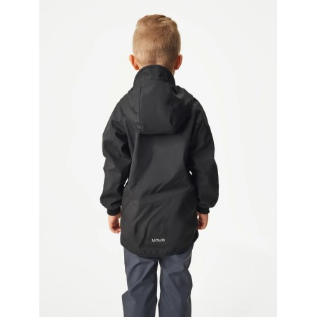 Laste softshell jope ilma voodrita Street, must